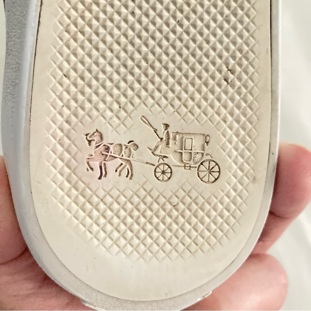 Coach Burgundy Empire Zipper Sneakers - Picture 11 of 12